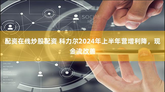 配资在线炒股配资 科力尔2024年上半年营增利降，现金流改善