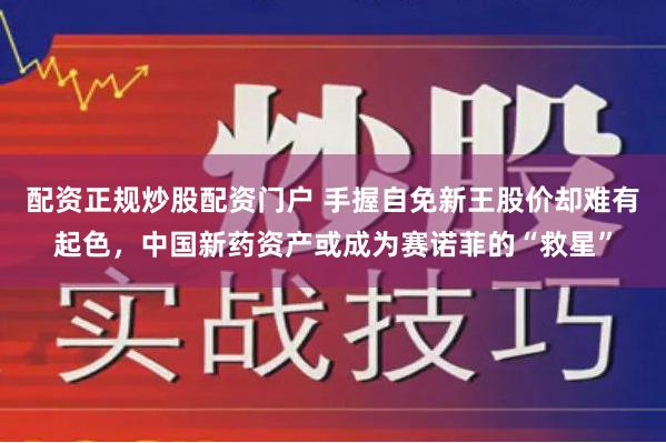 配资正规炒股配资门户 手握自免新王股价却难有起色，中国新药资产或成为赛诺菲的“救星”